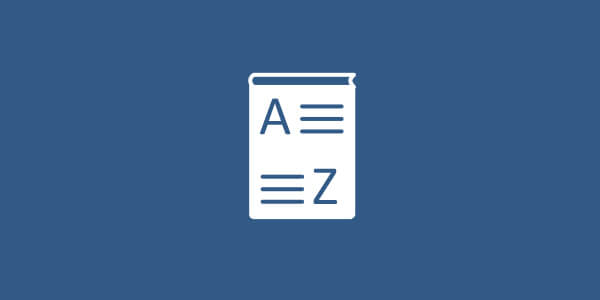 Ein Woerterbuch symbolisiert das umfangreiche Glossar des Forschungsverbundes.
