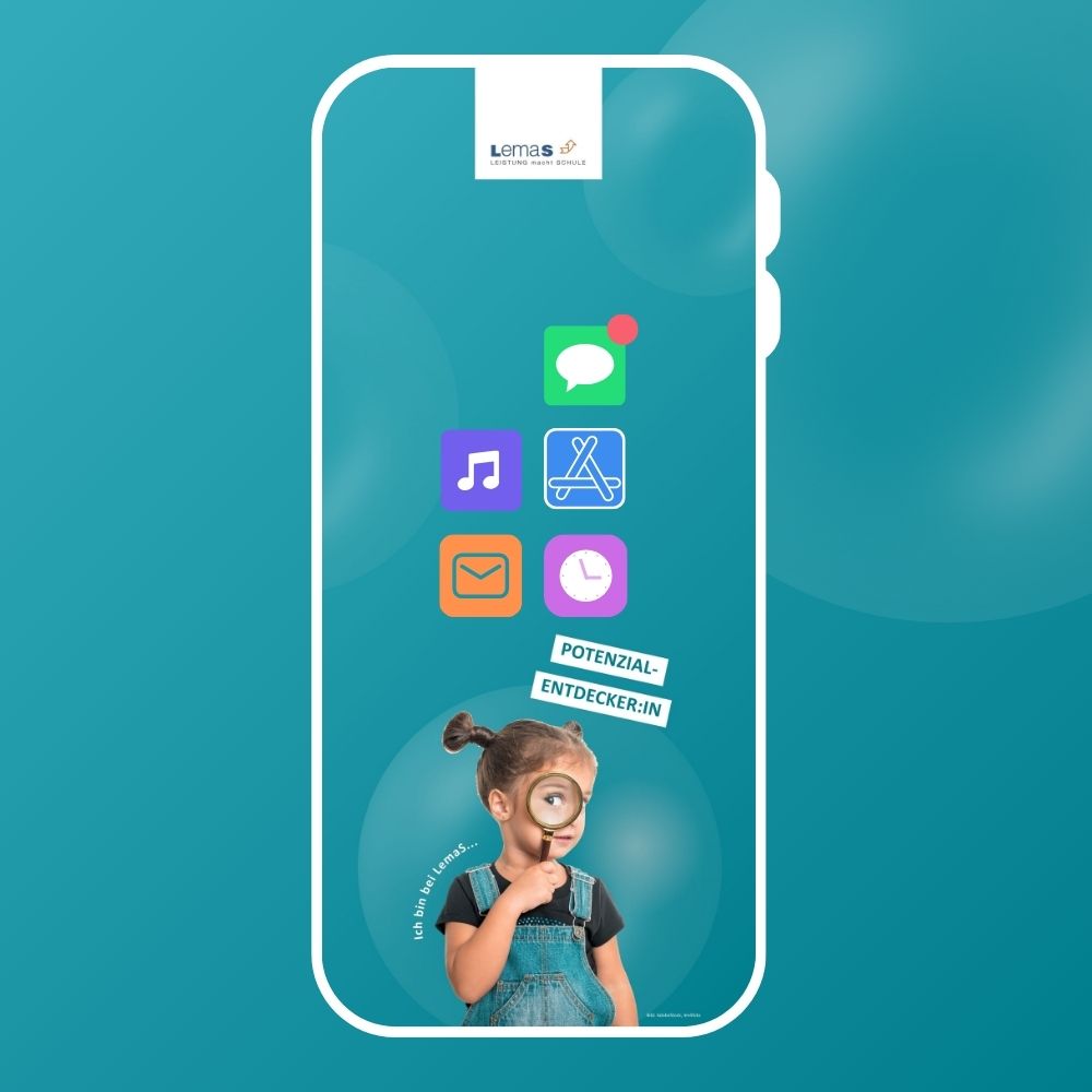 LemaS Phone Mockup Potenzialentdecker:in Mockup Phone Hintergrund Potenzialentdecker:in