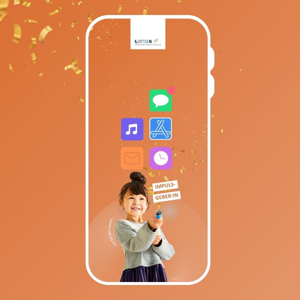 LemaS Phone Mockup Impulsgeber:in Mockup Phone Hintergrund Impulsgeber:in