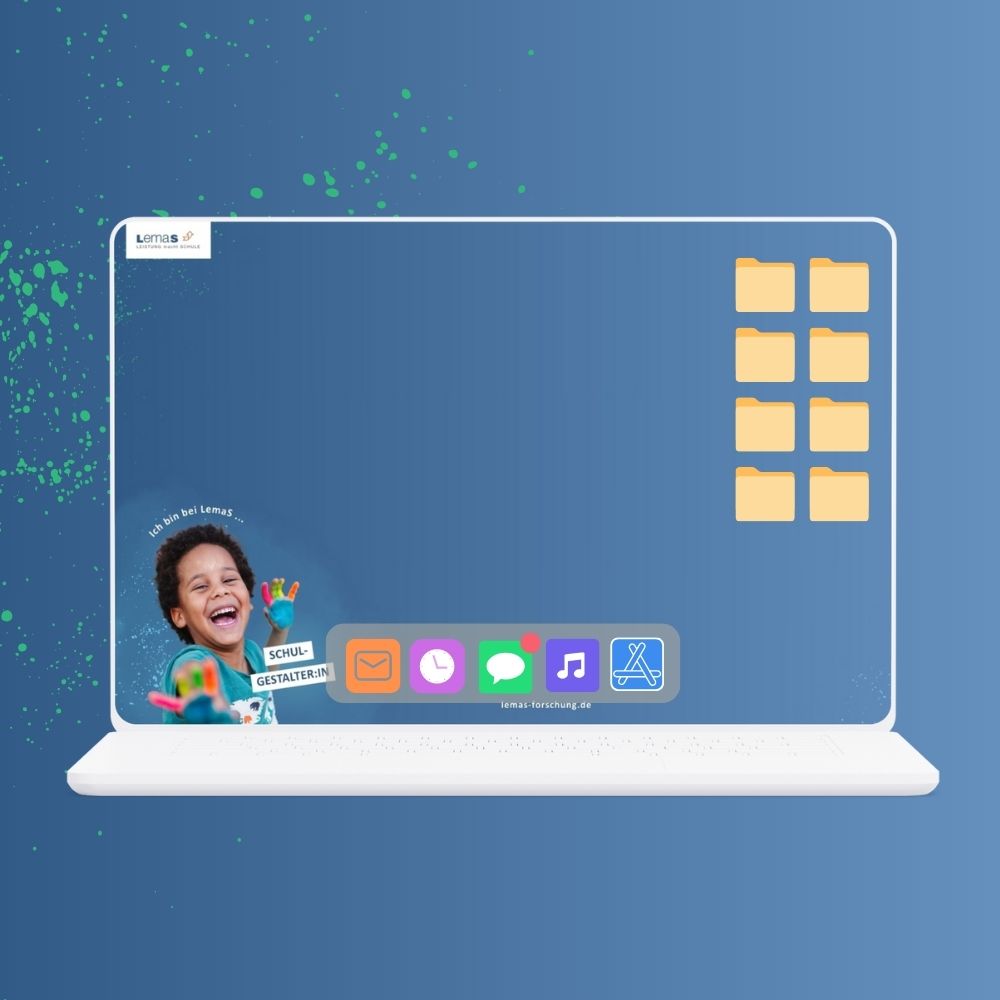 LemaS Desktop Mockup Schulgestalter:in Mockup Desktop Hintergrund Schulgestalter:in
