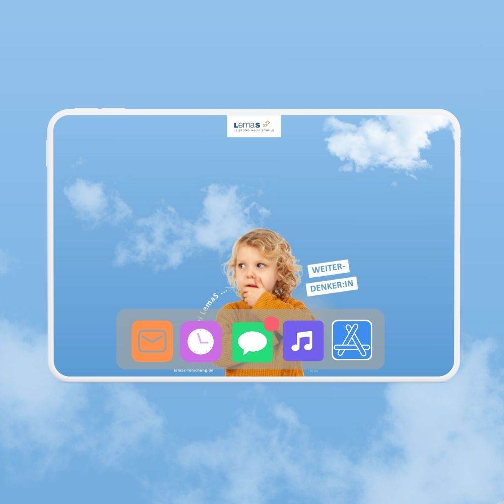 LemaS Tablet Mockup Weiterdenker:in Mockup Tablet Hintergrund Weiterdenker:in