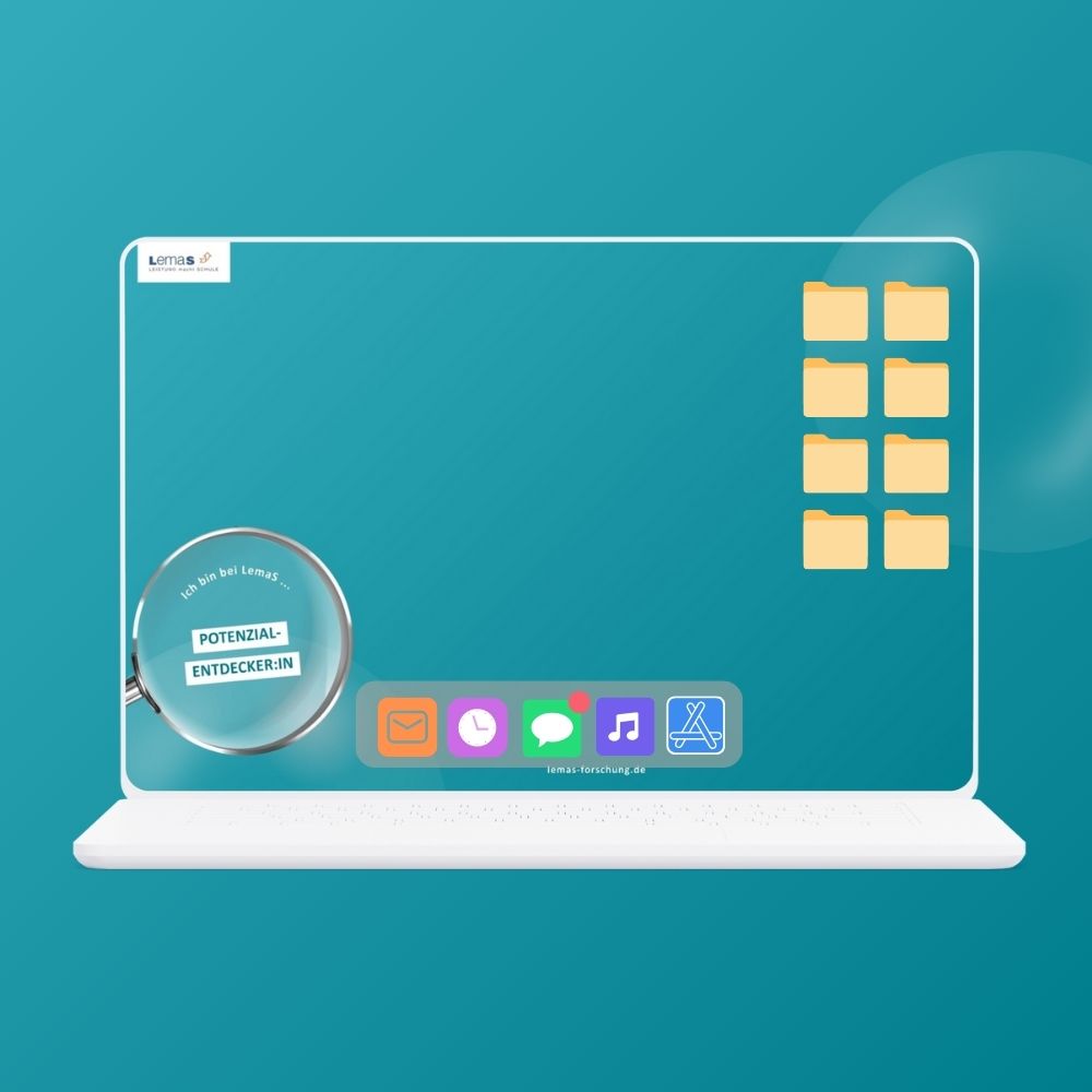 LemaS Desktop Mockup Potenzialentdecker:in (Text) Mockup Laptop Hintergrund Potenzialentdecker:in (Text)