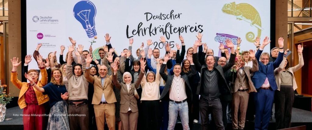 Ausgezeichnetes Engagement: Lehrkräfte aus LemaS-Schulen mit dem Deutschen Lehrkräftepreis geehrt