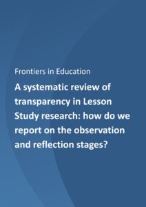 A systematic review of transparency in Lesson Study research: How do we report on the observation and reflection stages?