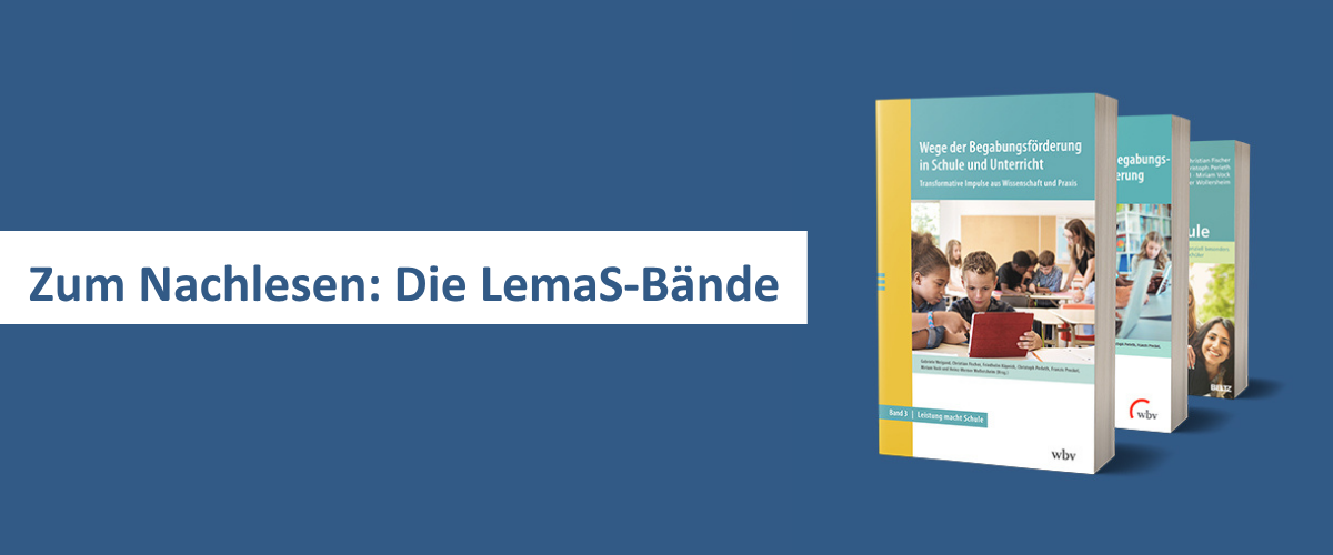 Zum Nachlesen: Die LemaS-Bände