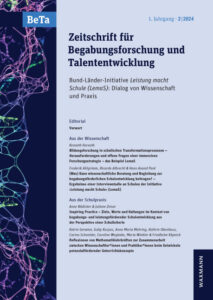 Leistung macht Schule (LemaS): Dialog von Wissenschaft und Praxis