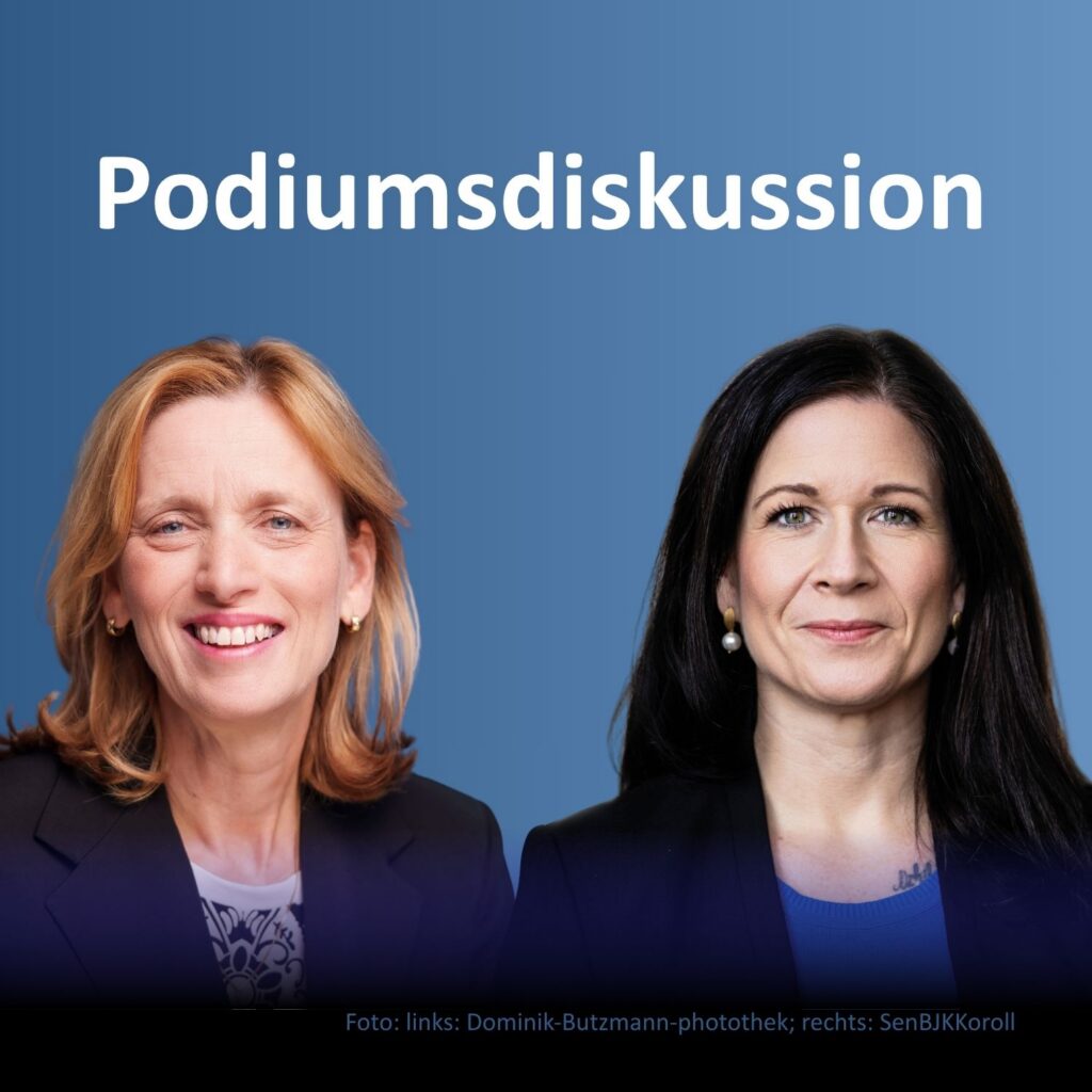 Foto: links: Dominik-Butzmann-photothek; rechts: SenBJKKoroll