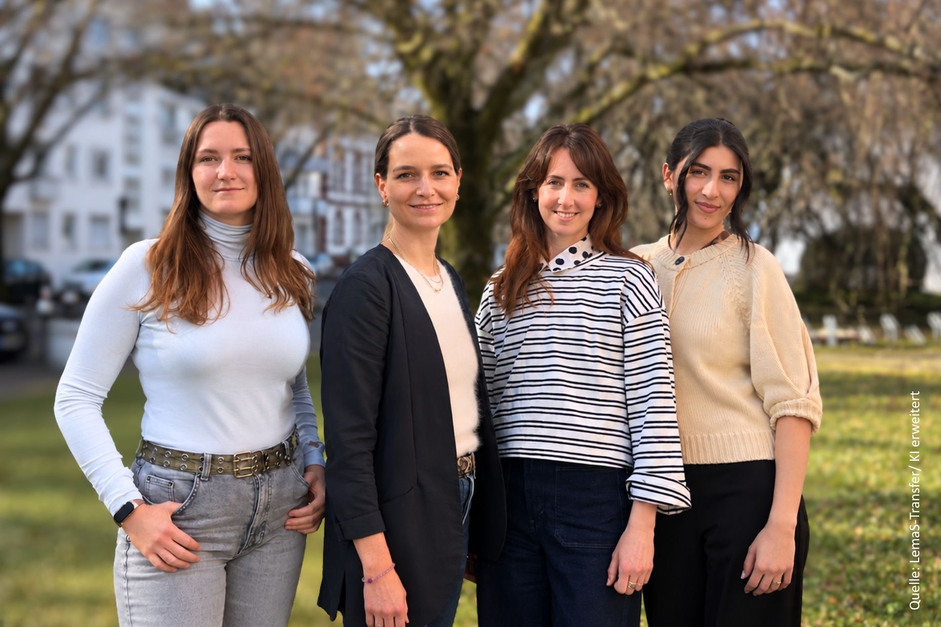 Wisskomm Team LemaS-Transfer Das Team der Wissenschaftskommunikation im Gruppenfoto